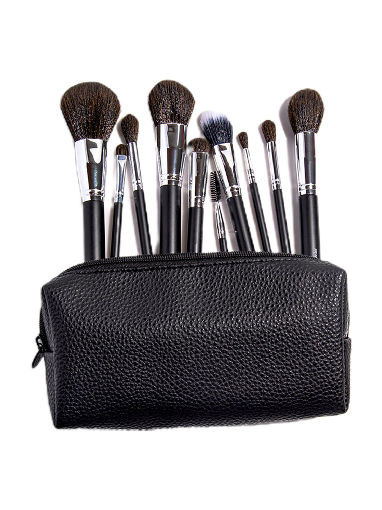 Bh Cosmetics Ultimate Essentials Face & Eye Brush Set with Bag