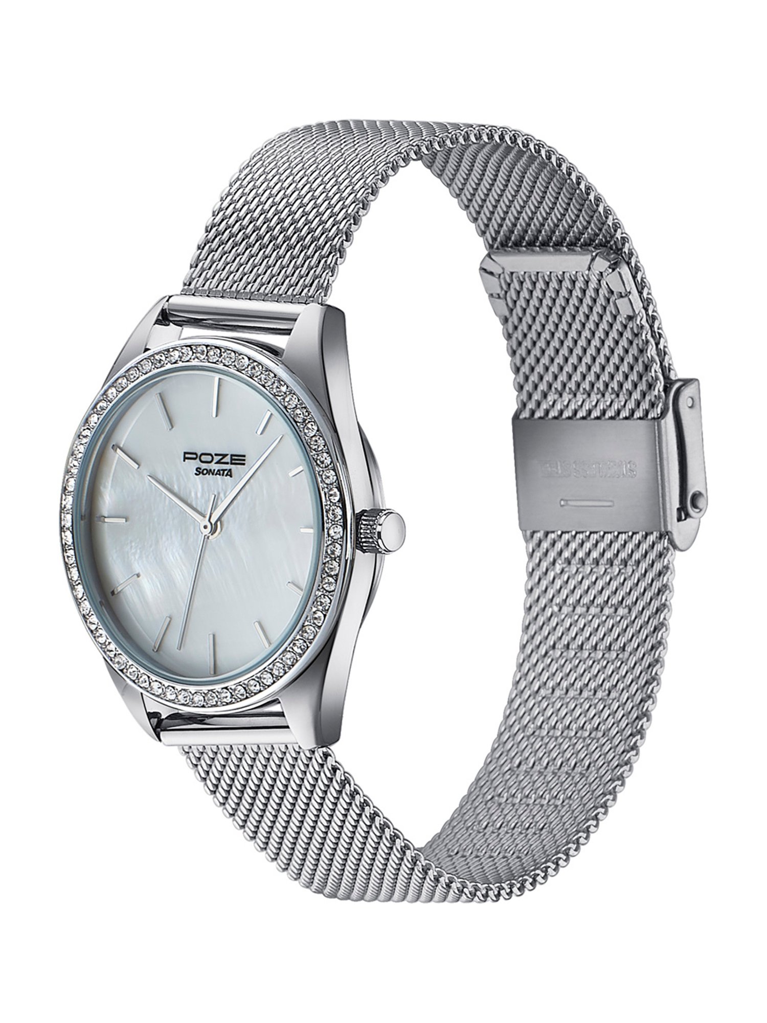 Sonata Poze 3.0 SP80078SM01WF Analog Watch for Women