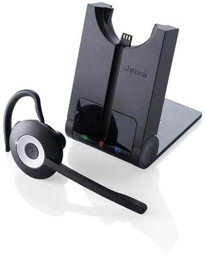 Jabra PRO 920 Mono Wireless Headset DeCT 6.0 Tech w/ Noise-Canceling Microphone (5 Pack)