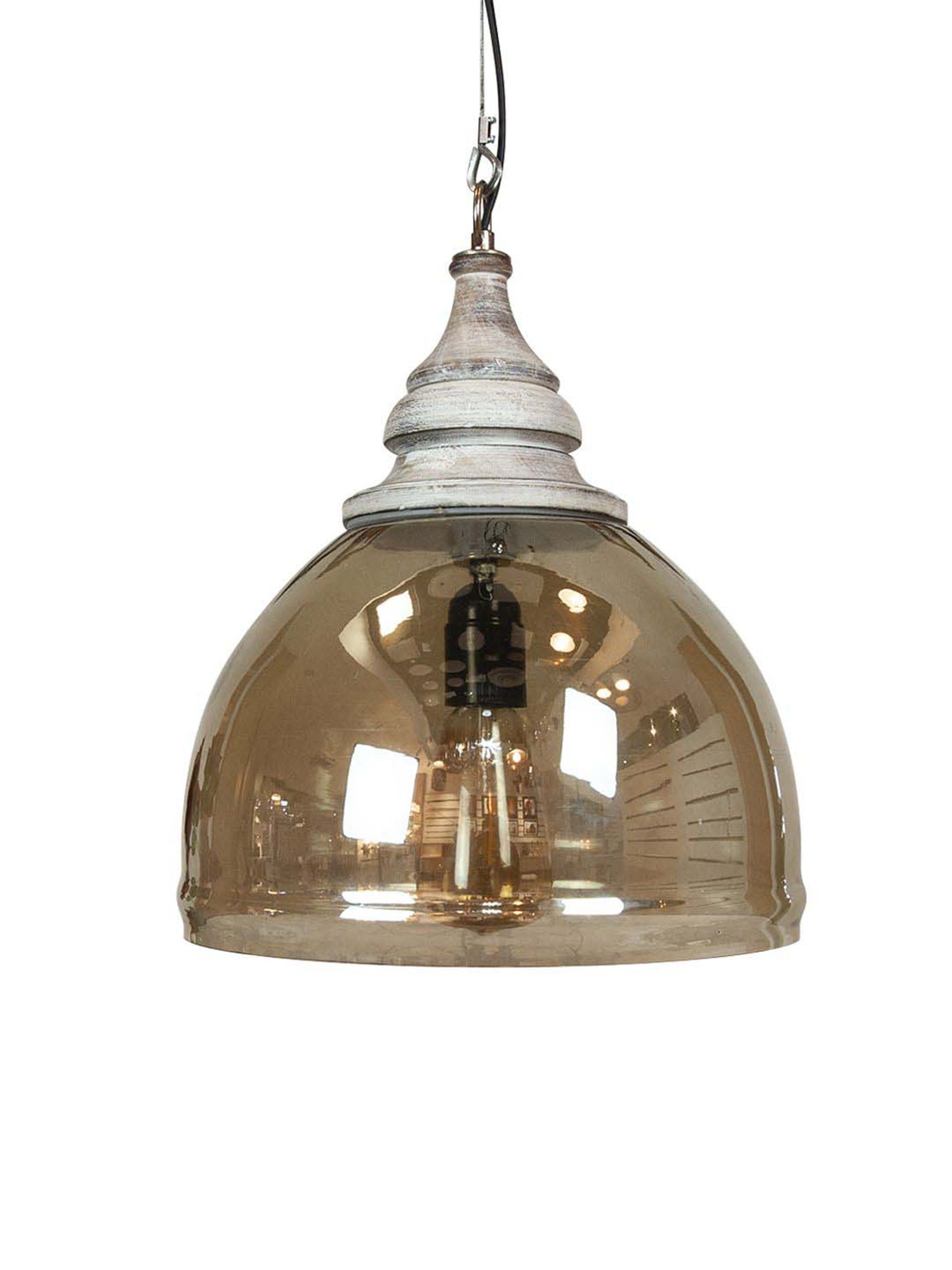 Fos Lighting Antique Brass Finish Allure 5 Light Chandelier - Set of 1