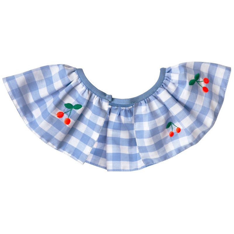 Meri Meri - Gingham Ruffle Collar - Costume Wearable Accessory - 1ct