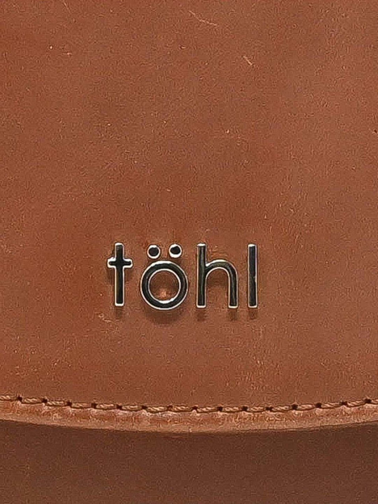 Tohl Swinton Tan Solid Medium Handbag