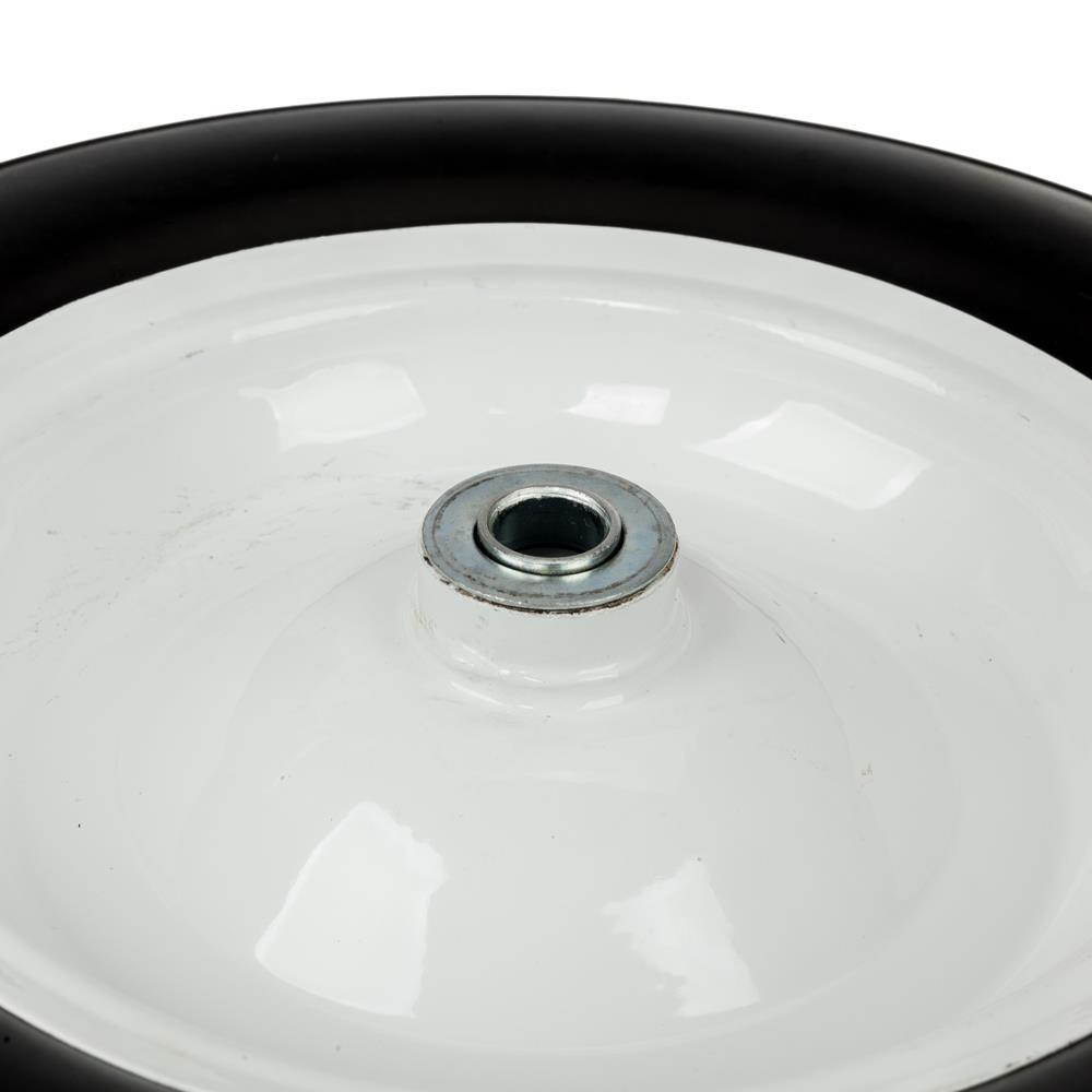 ONE PC Tire Flat Free 5/8" Wheelbarrow Carts Wagon Barrow Ribbed Tread Tubeless