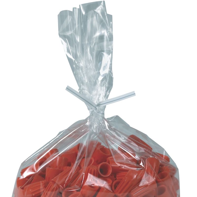 Box Partners Plastic Twist Ties 10" x 5/32" White 2000/Each PLT10W