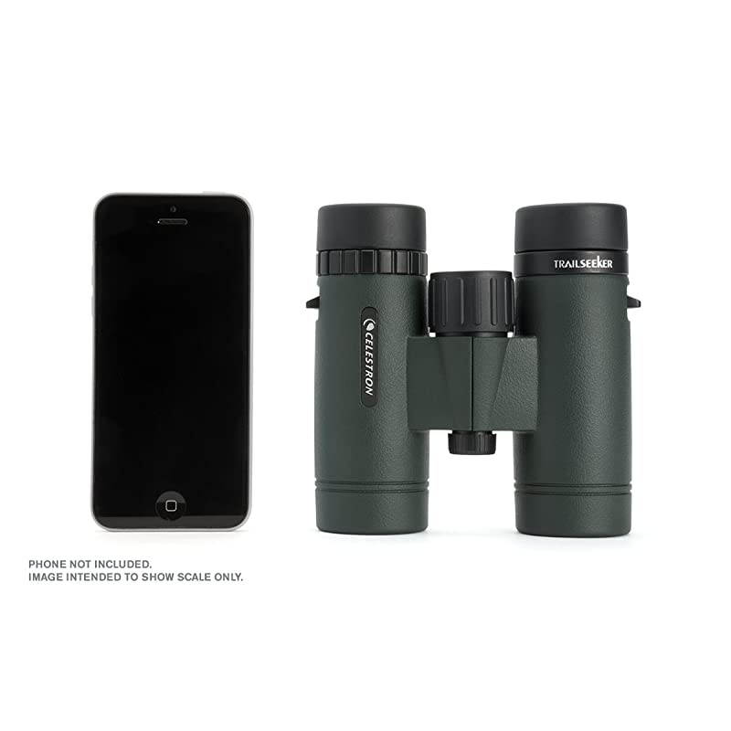 TrailSeeker 10x32 Binoculars Fully MultiCoated Optics Binoculars for Adults Phase and Dielectric Coated BaK4 Prisms Waterproof amp Fogproof Rubber Armored 82 Feet Close Focus