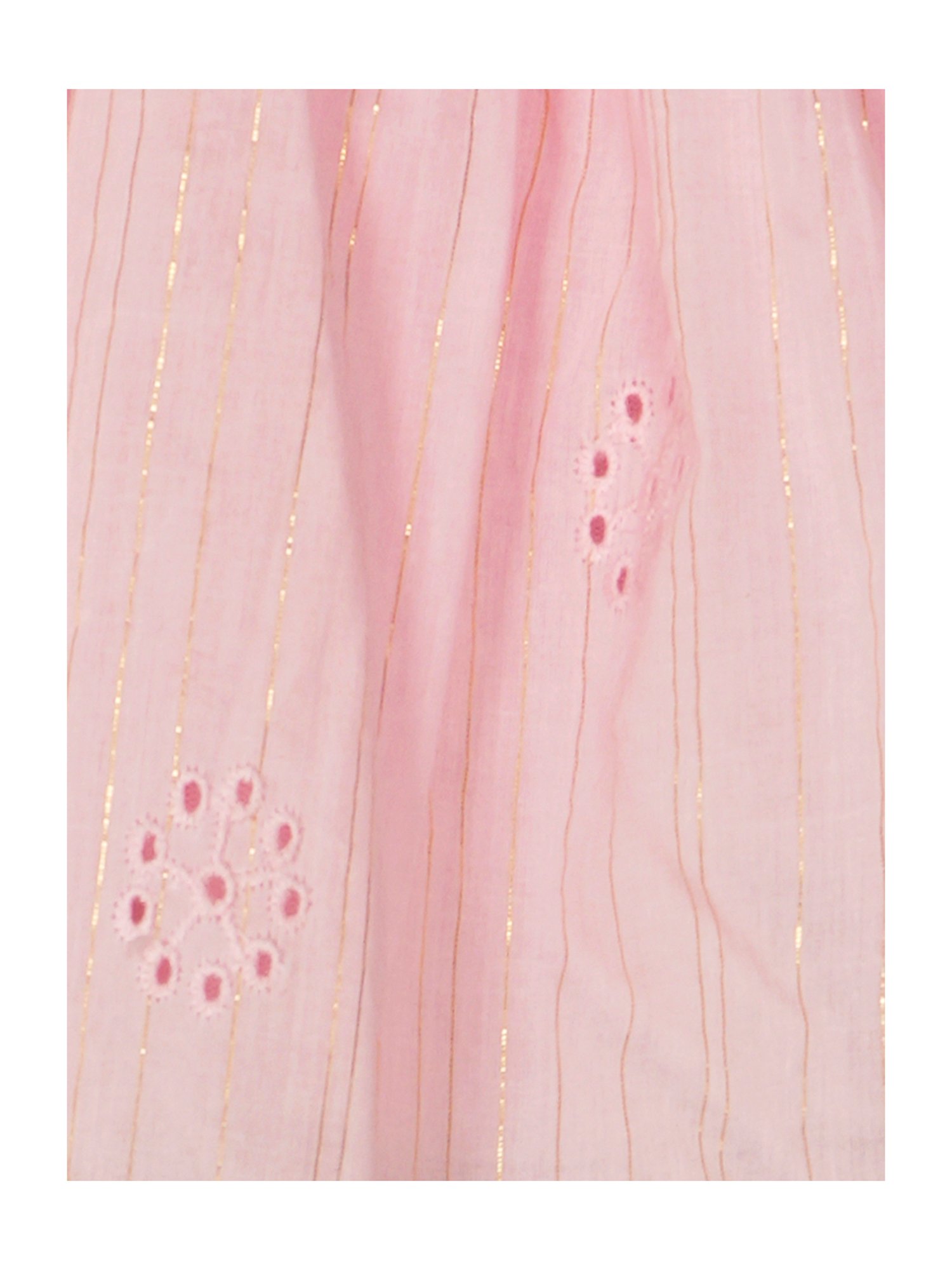 MINIKLUB Kids Blue Cotton Embellished Skirt