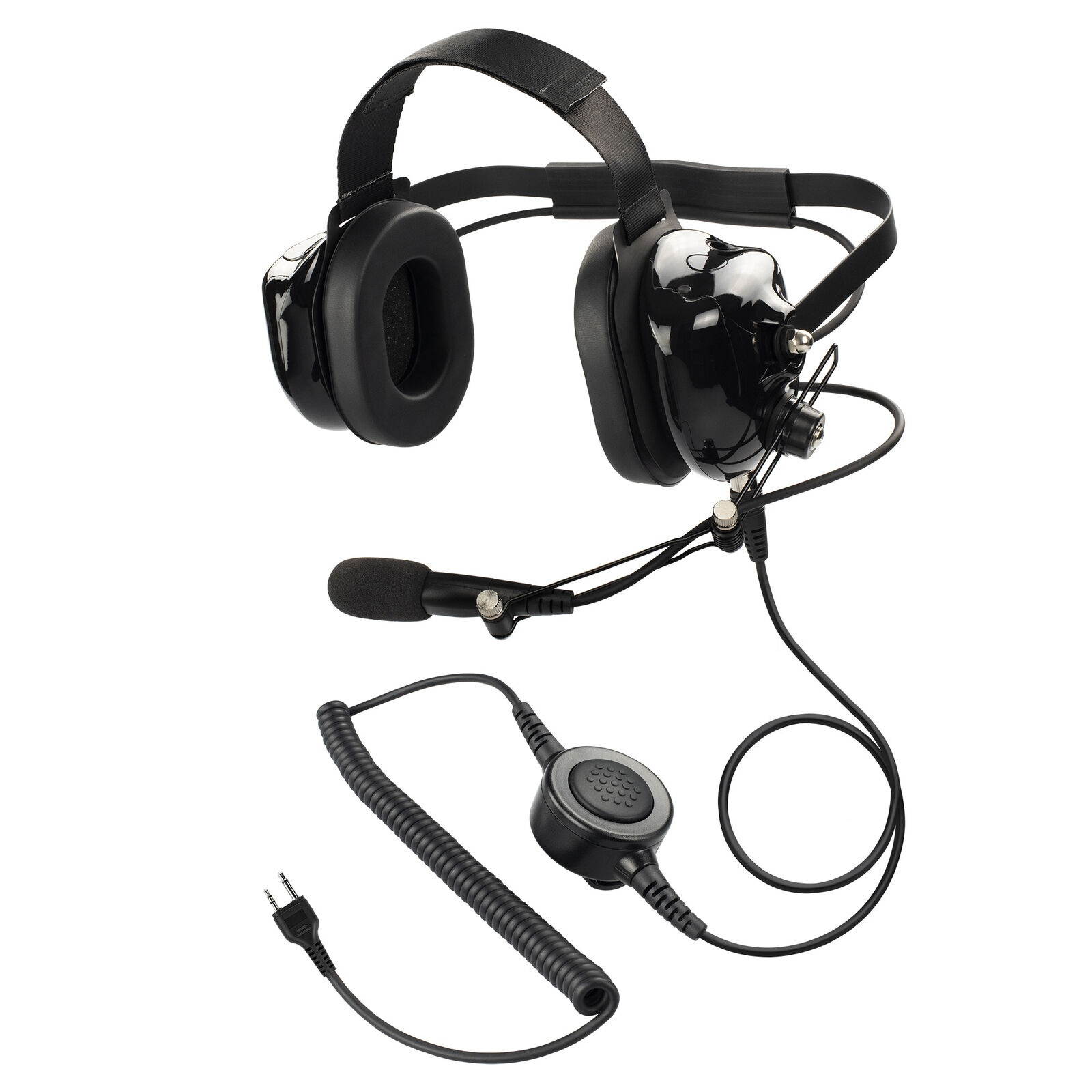 Excellent Transmit Noise Isolating Headset PTT for Alinco DJ-180 DJ-182 DJ-190