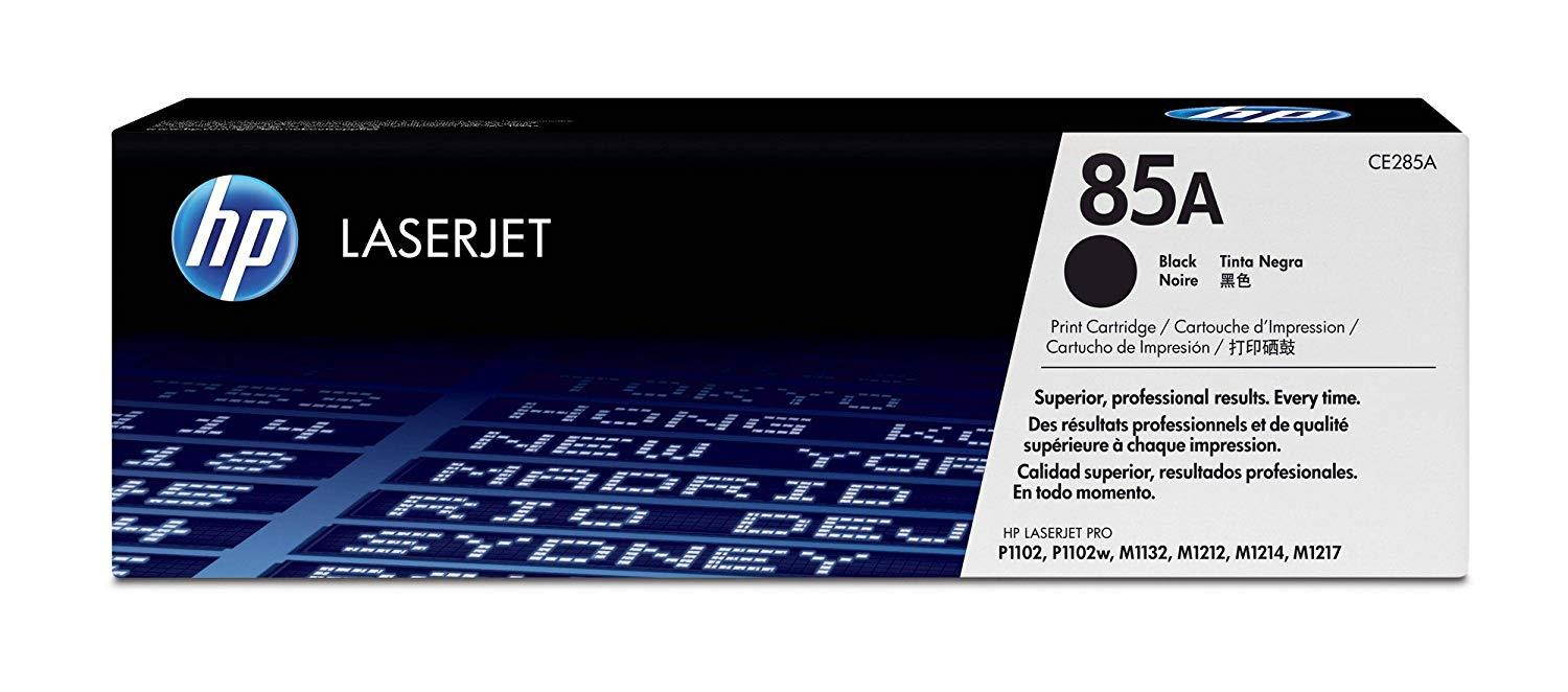 HP 85A (CE285A) Black Toner Cartridge for HP LaserJet Pro M1212nf M1217nfw P1102w P1109w
