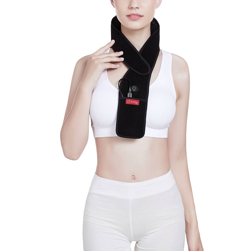 Wagan Active Heat Neck Wrap Black