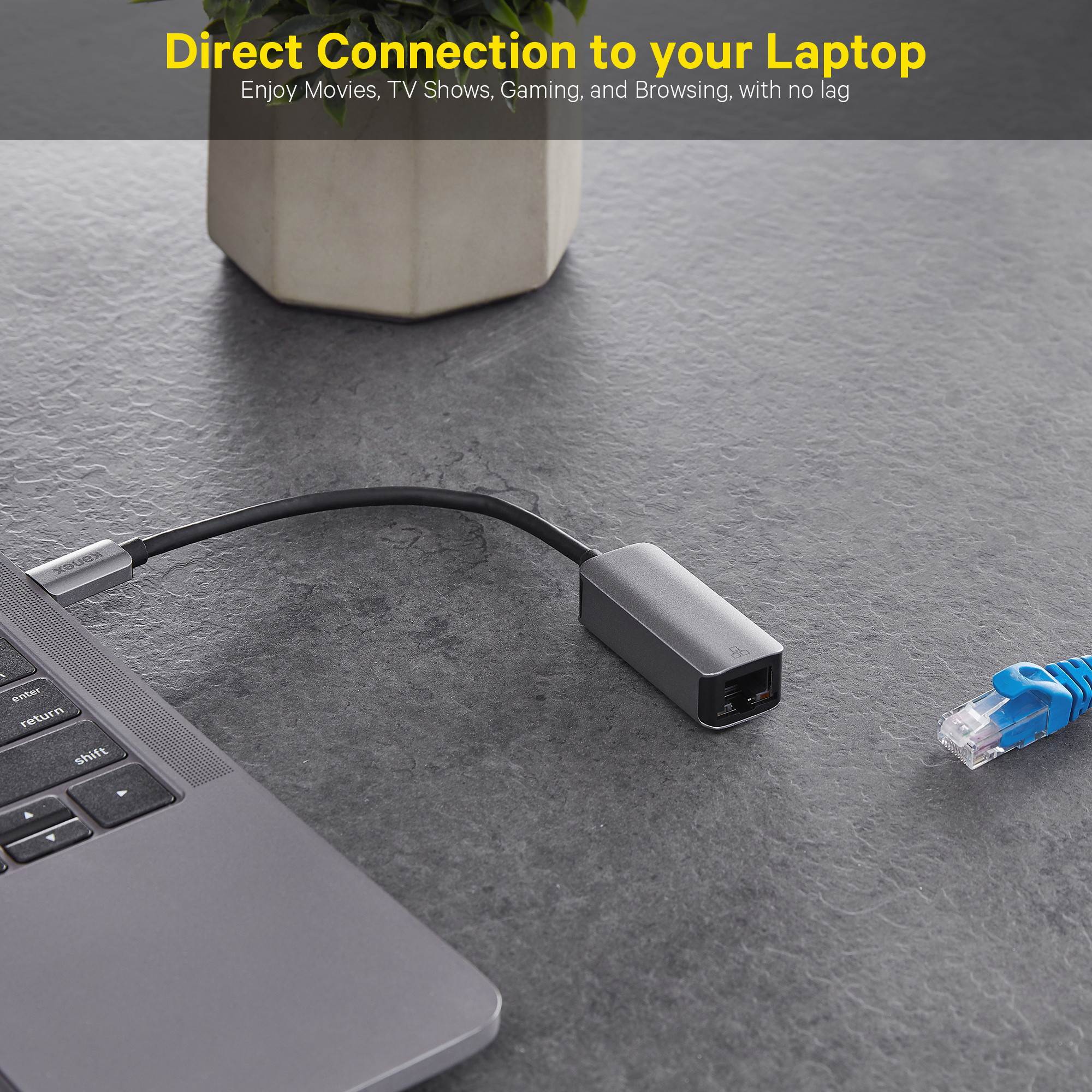 Kanex KU3CGBT USB-C to Gigabit Ethernet Adapter