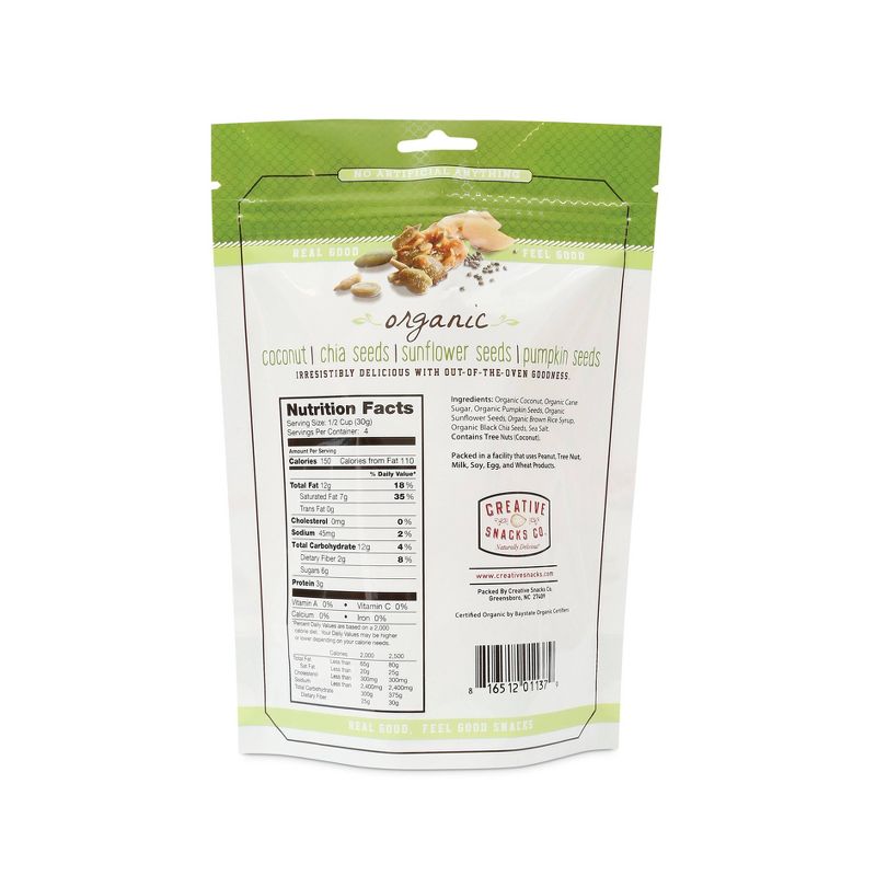 Creative Snacks - Organic Coconut Snacks - 4oz