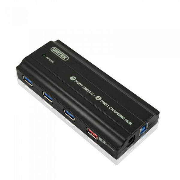 Unitek 7-Port USB 3.0 Hub & 1 Charging Port for iPad iPhone