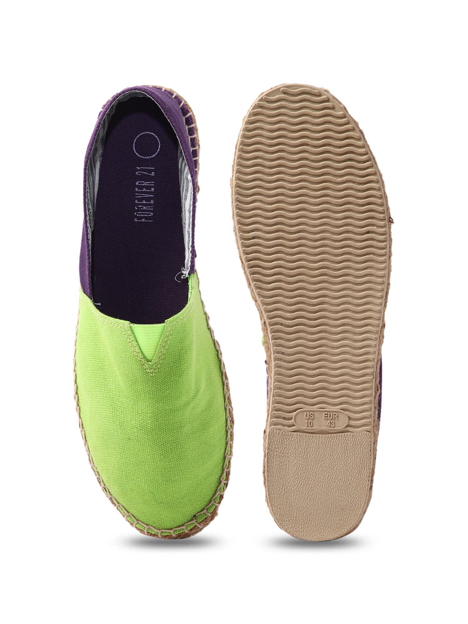Forever 21 Women's Green Espadrille Shoes