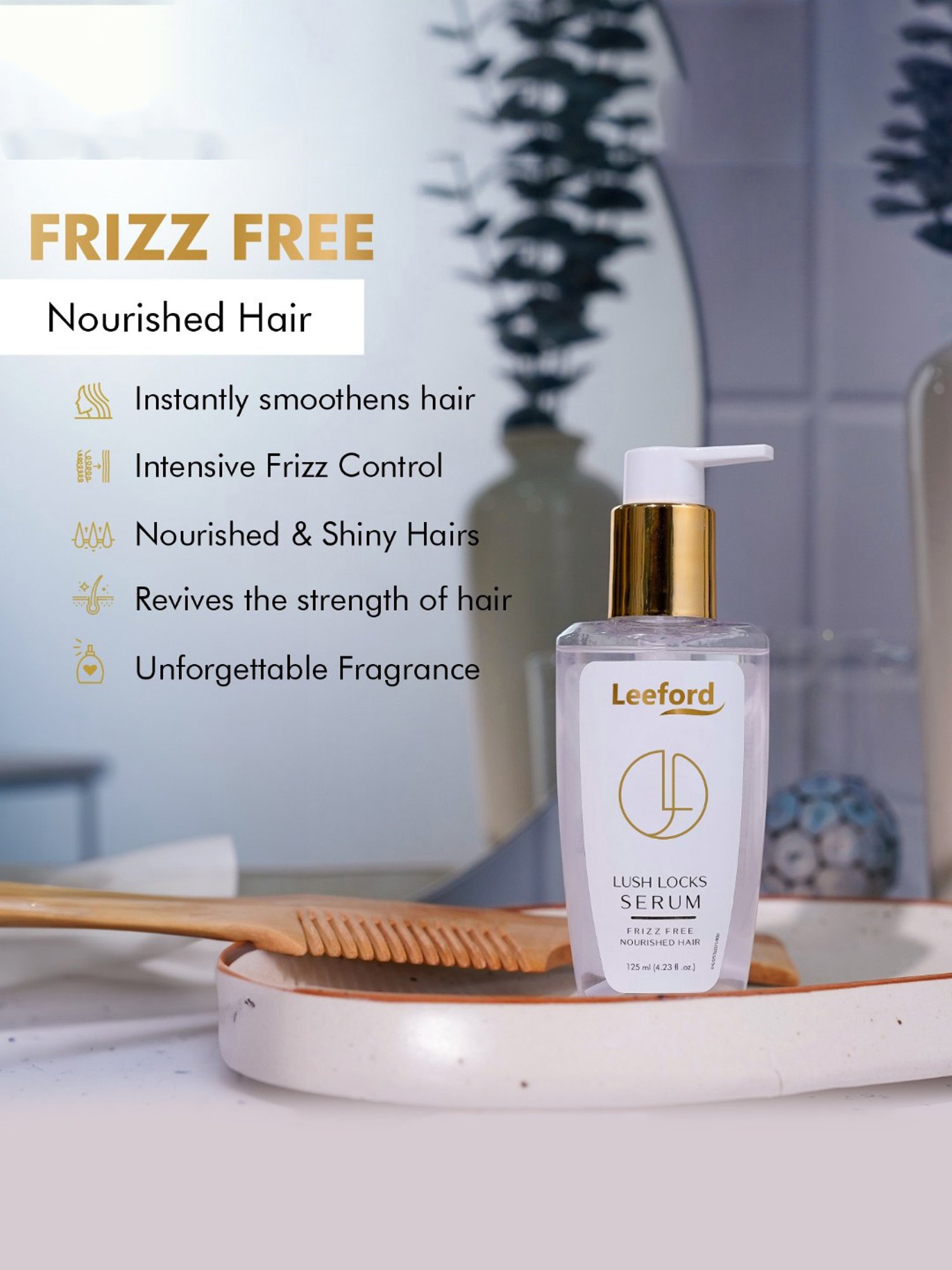 Leeford Lush Lock Hair Serum - 125 ml