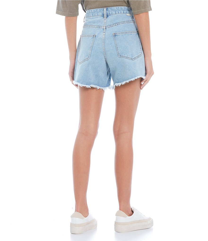 Billabong How Bout That Five-Pocket Cutoff Denim Shorts