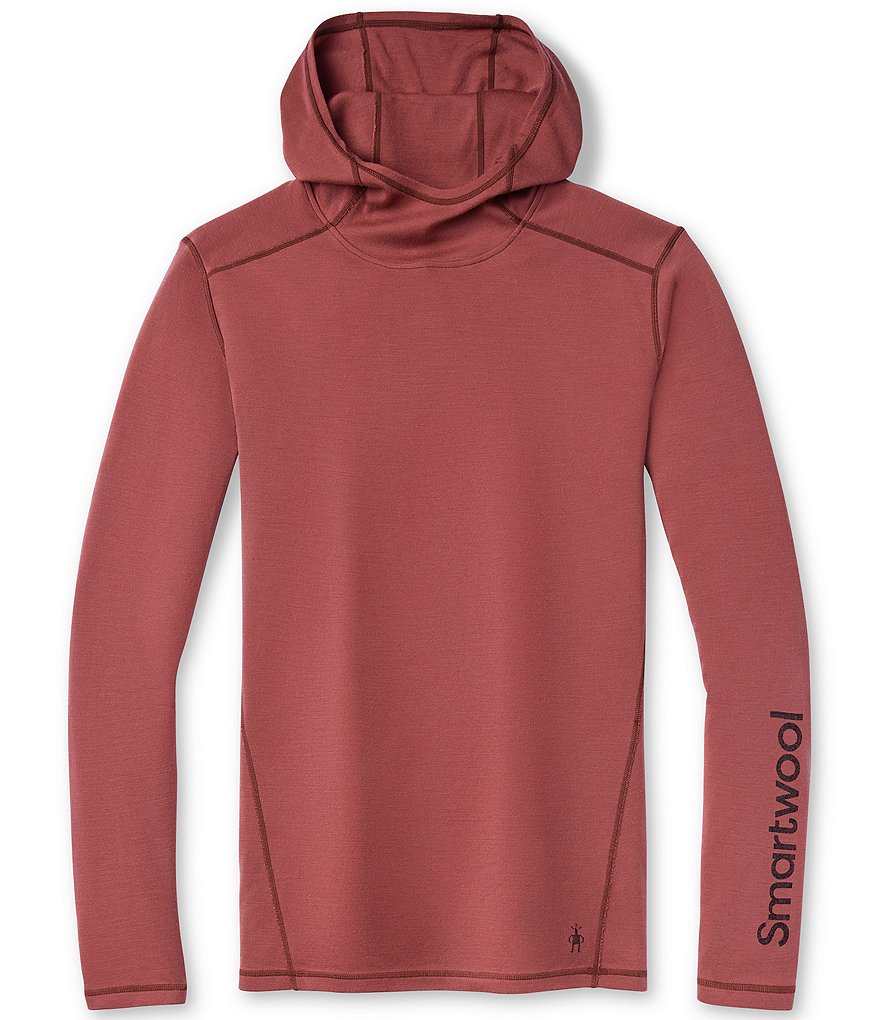 SmartWool Slim-Fit Merino Wool 250 Baselayer Plant-Based Dye Logo Hoodie
