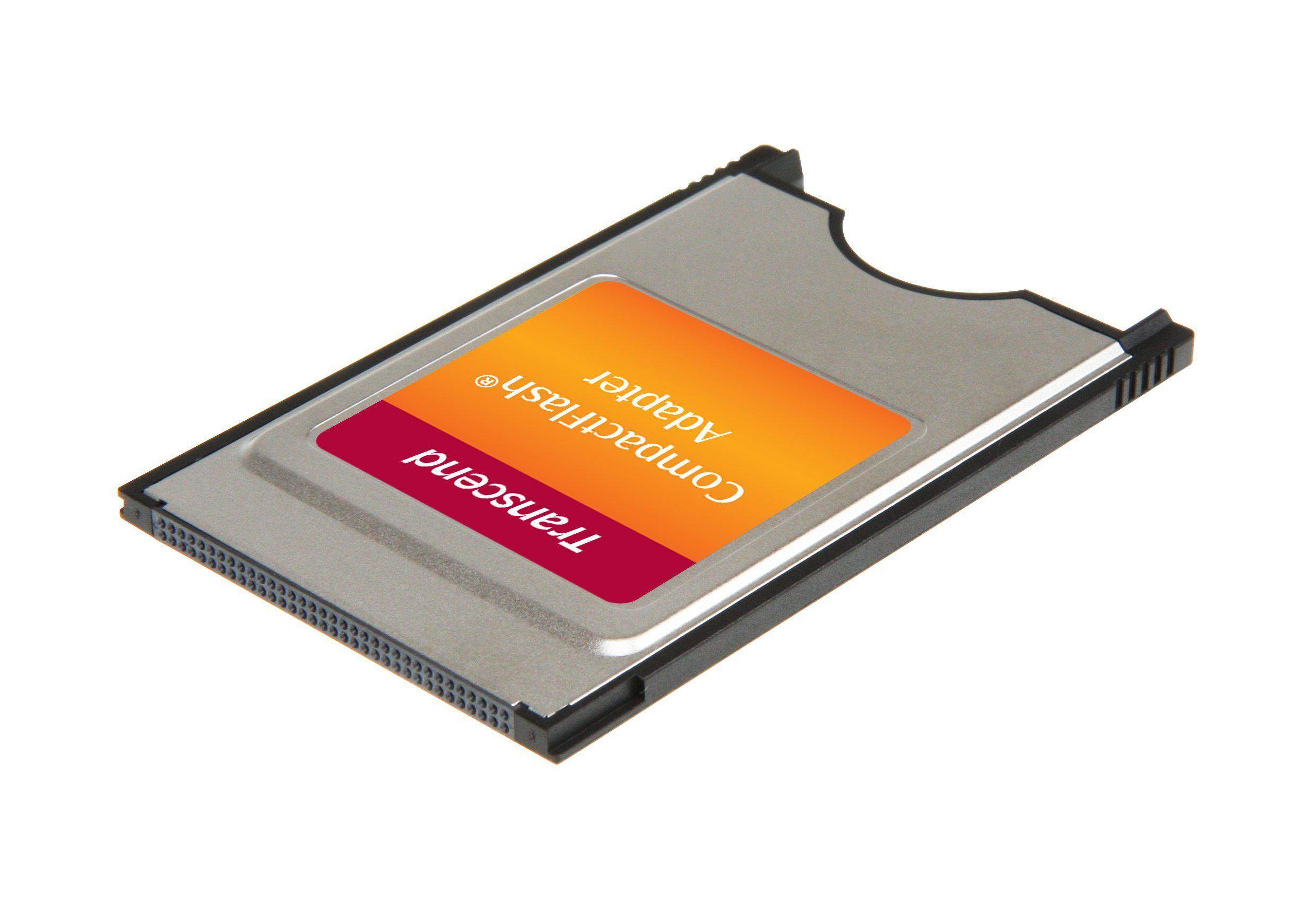 TRANSCEND PCMCIA ATA ADAPTER FOR CF CARD - Sold as 2 Packs