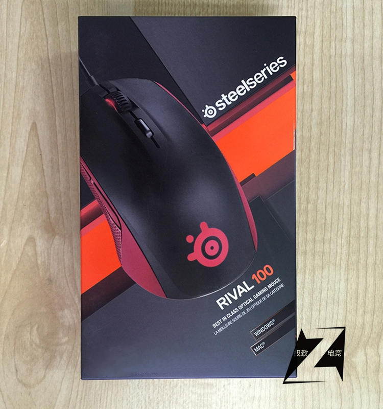 SteelSeries Rival 100 Optical Gaming Mouse - Alchemy Gold