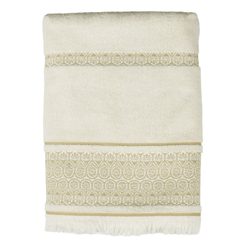 Saturday Knight Ltd Elephant Walk High Quality & Ultra-Durable Bath Towel For Everyday Use 24x48-in, Natural