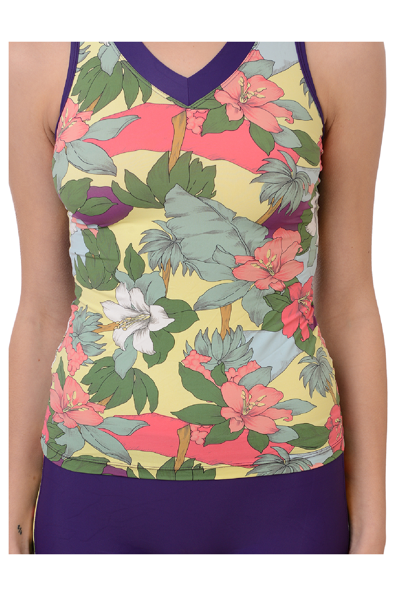 Da Intimo Multicolor Floral Print Swimwear