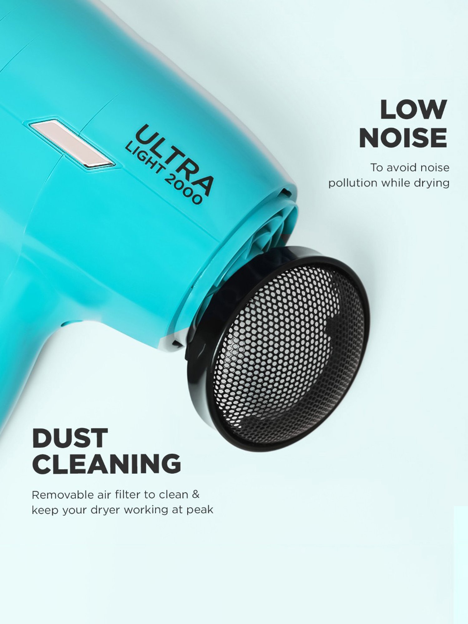 Ikonic Me Ultra Light 2000 Hair Dryer - Teal