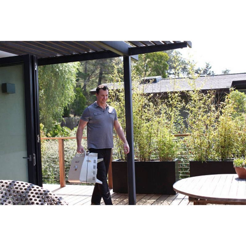 Cuisinart Professional Portable Gas Grill CGG-608 - Silver