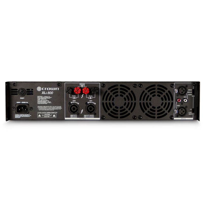 Crown XLI800 Stereo 600-Watt Power Amplifier
