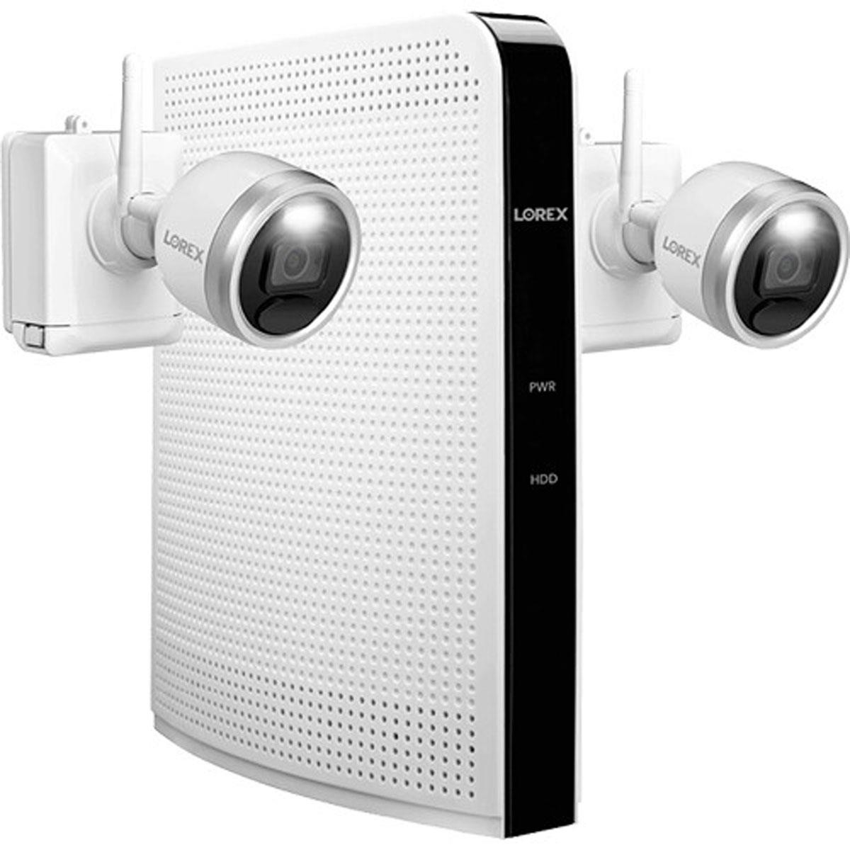 Lorex 1080p 6-Channel Wire-Free 64GB Security System with 2x U222AA Cameras