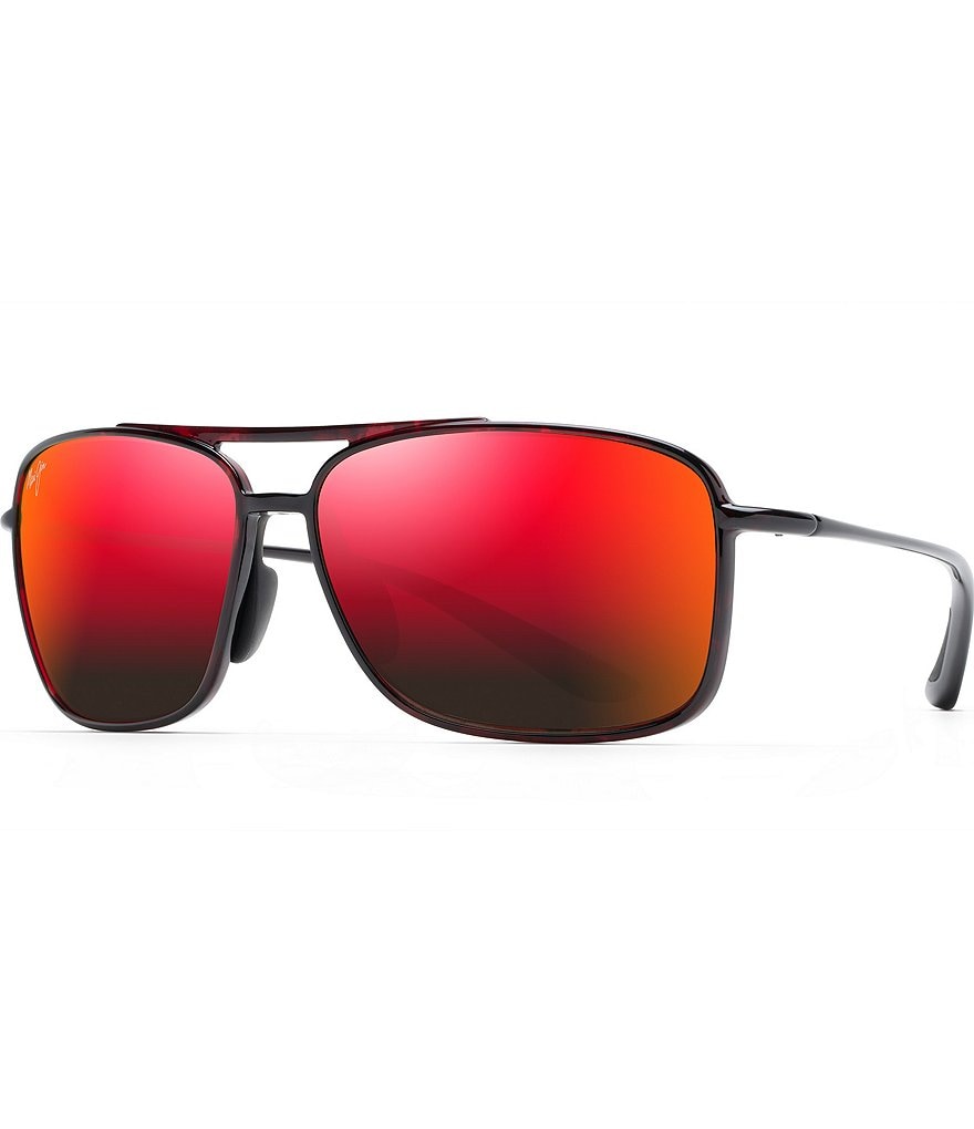 Maui Jim Kaupo Gap PolarizedPlus2&reg; Aviator 61mm Sunglasses