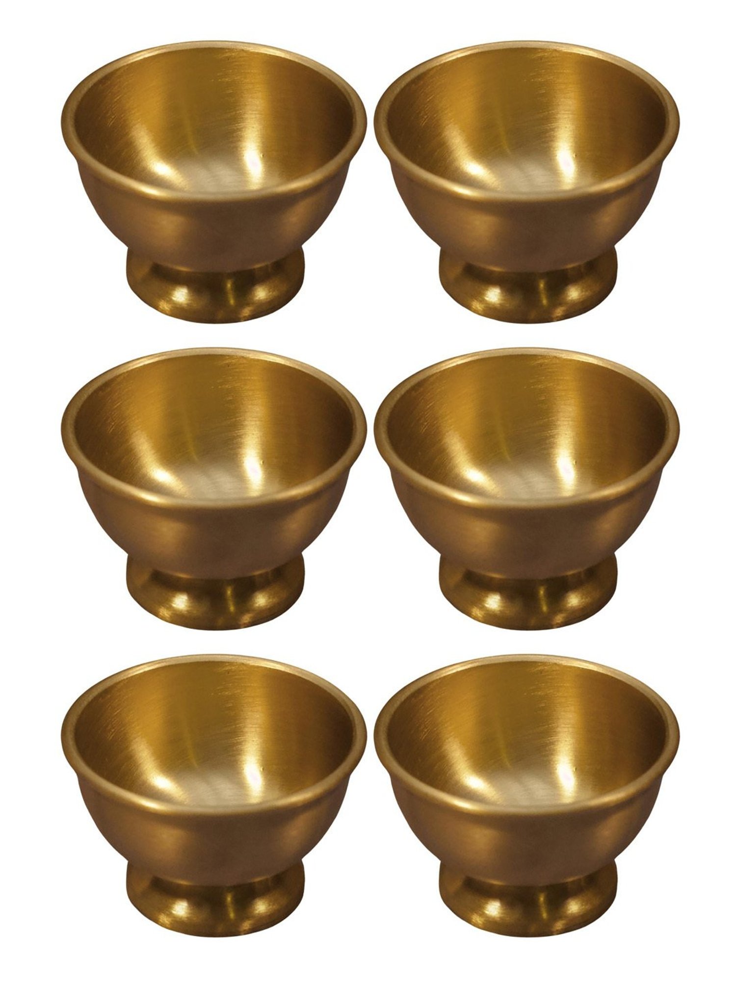 Ambi Pure Brass Lead-Free Dip Bowl Set