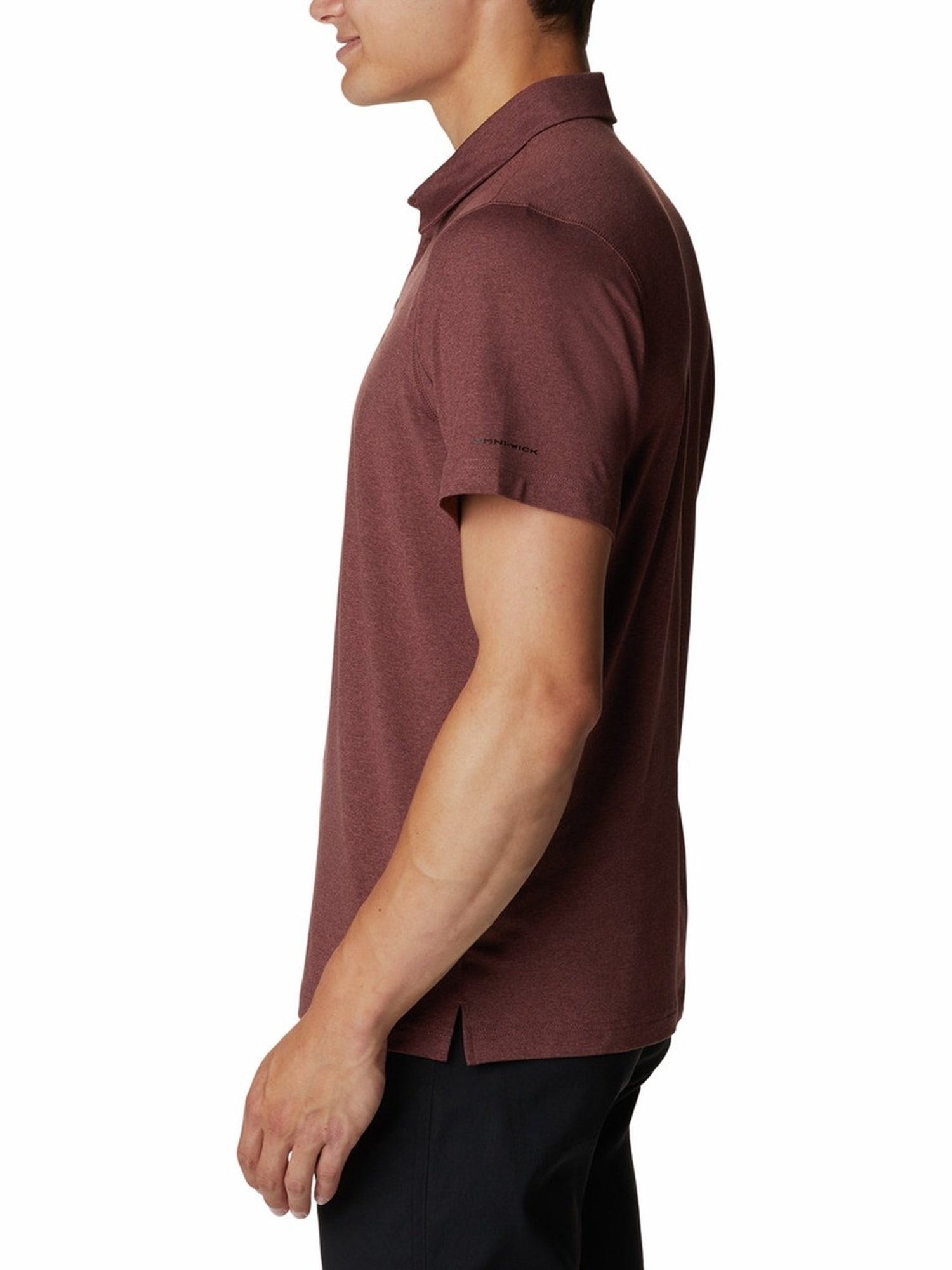 Columbia Red Regular Fit Polo T-Shirt