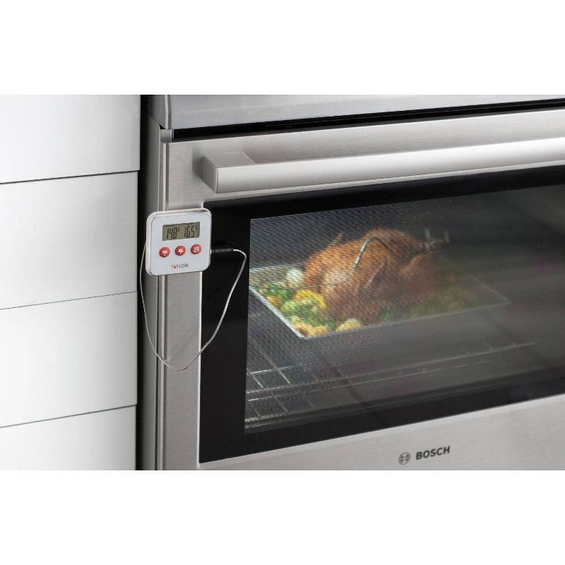 Taylor Programmable Digital Probe Thermometer with Timer