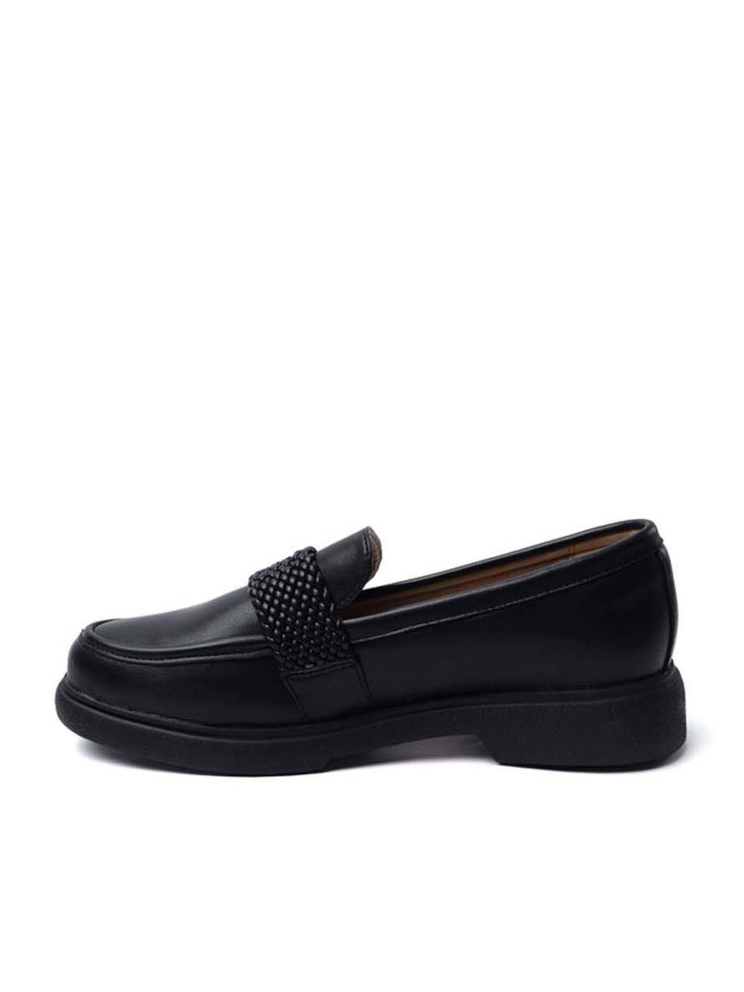 BAGATT Women's Genelle Black Casual Loafers