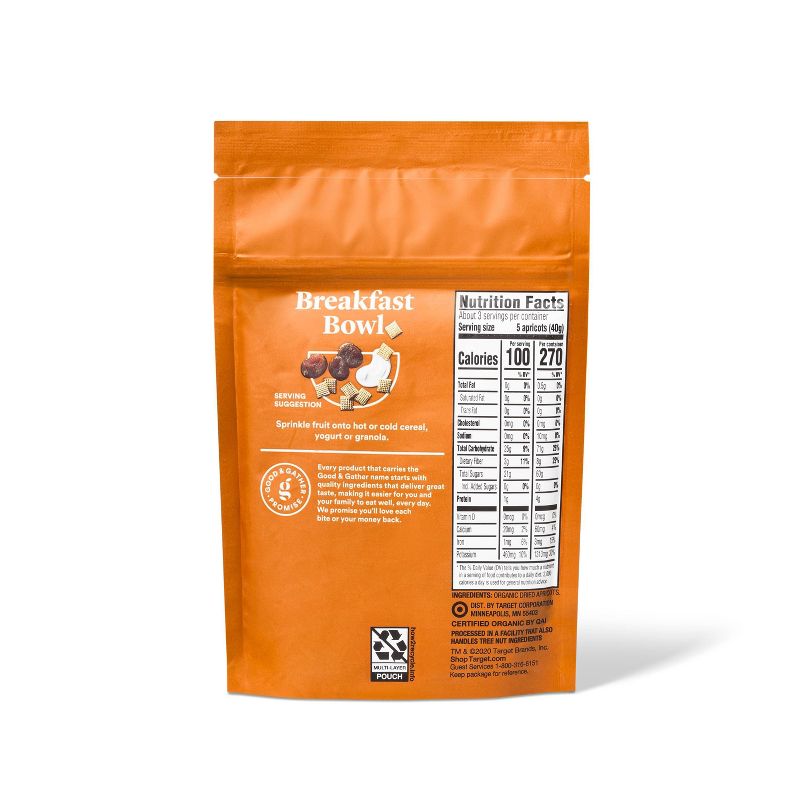 Organic Mediterranean Apricots - 4oz - Good & Gather™