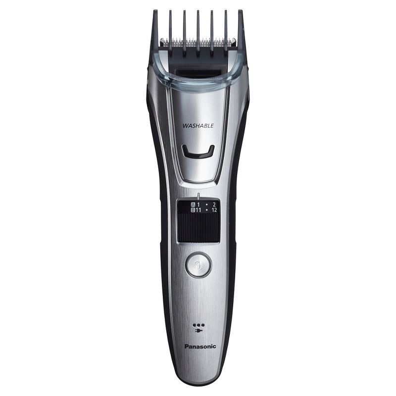 Panasonic Men's All-in-One Rechargeable Facial Beard Trimmer and Total Body Hair Groomer - ES-GB80-S