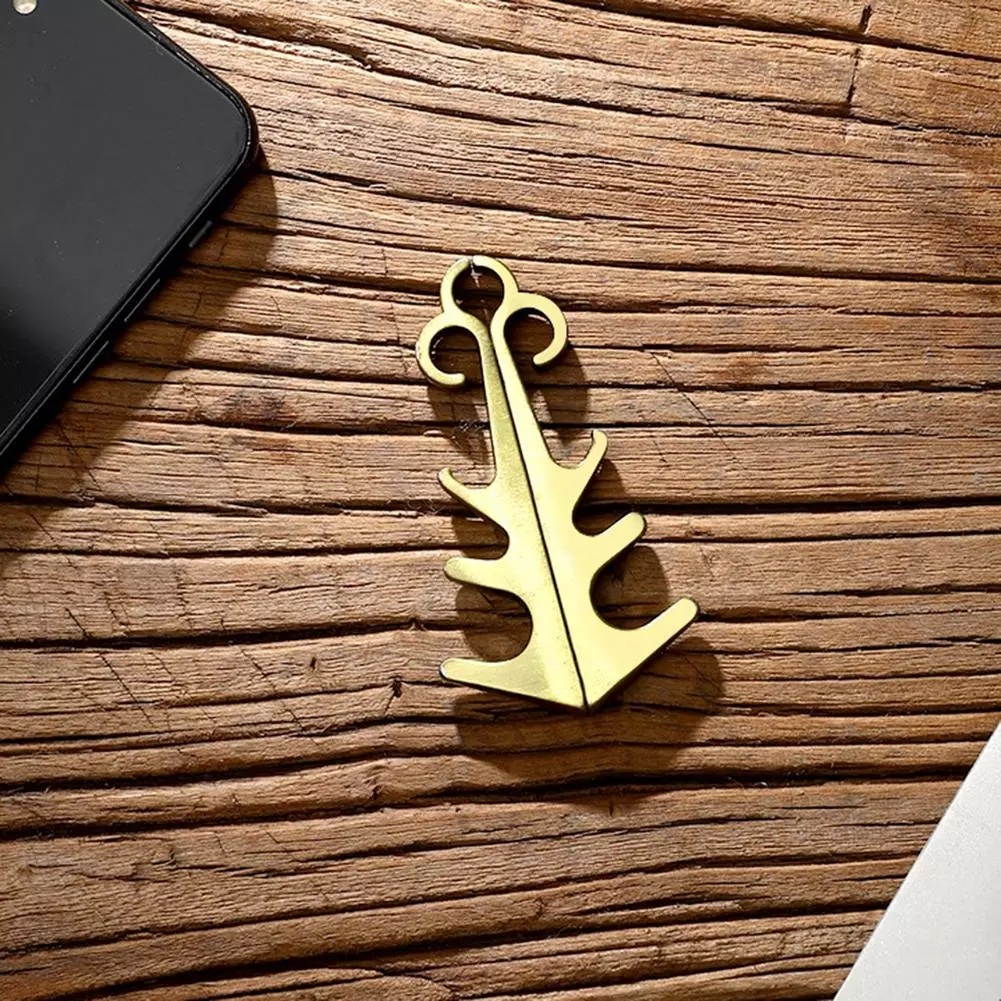 Multifunction Magnetic Phone Holder Bottle Opener Retro Portable Traditional Chinese knotting Shaped Metal Desktop Stand Support Suction Tablet Phone Tripod Desktop Magnet Bracket F-Silver