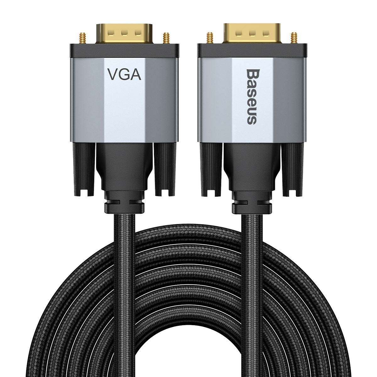 Baseus 15 Pin 1080P HD Male to Male VGA To VGA Adapter Cable For Projector Monitor Computer PC TV VGA 3M