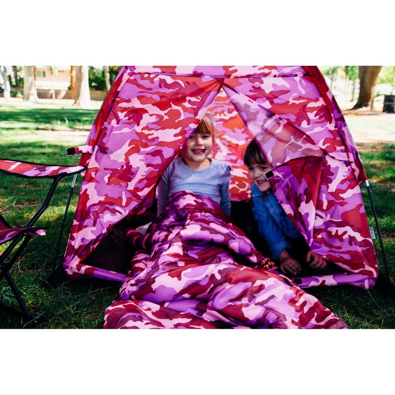 Magic Cabin - Outdoor Tent with Lights for Kids, Blue