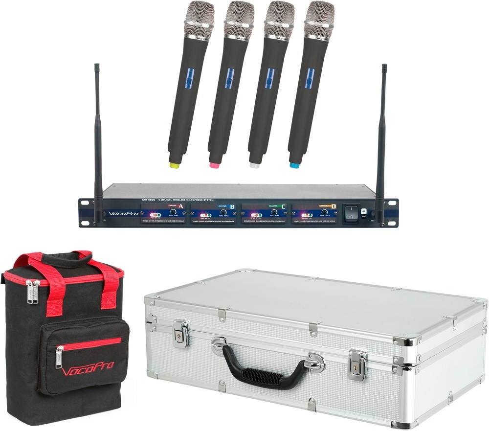Nady U-2100 Dual GT 200-Channel UHF Wireless Instrument/Guitar System