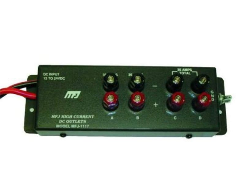 MFJ-1117 Power strip, 35A, 5 outputs