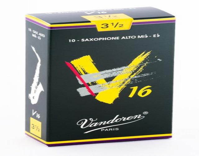 Vandoren 10 Alto Saxophone V16 #3.5 Reeds