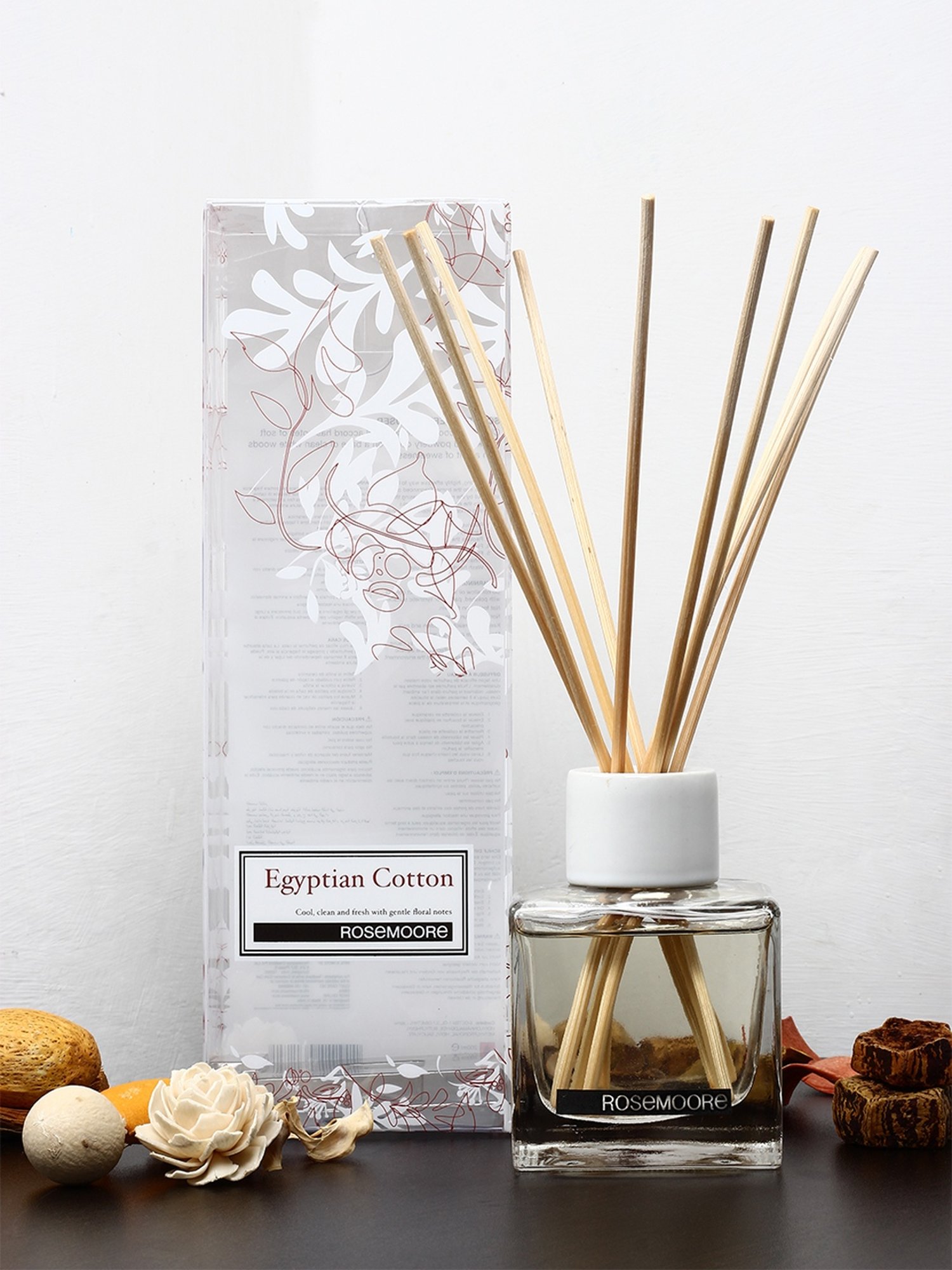 Rosemoore Scented Reed Diffuser Egyptian Cotton
