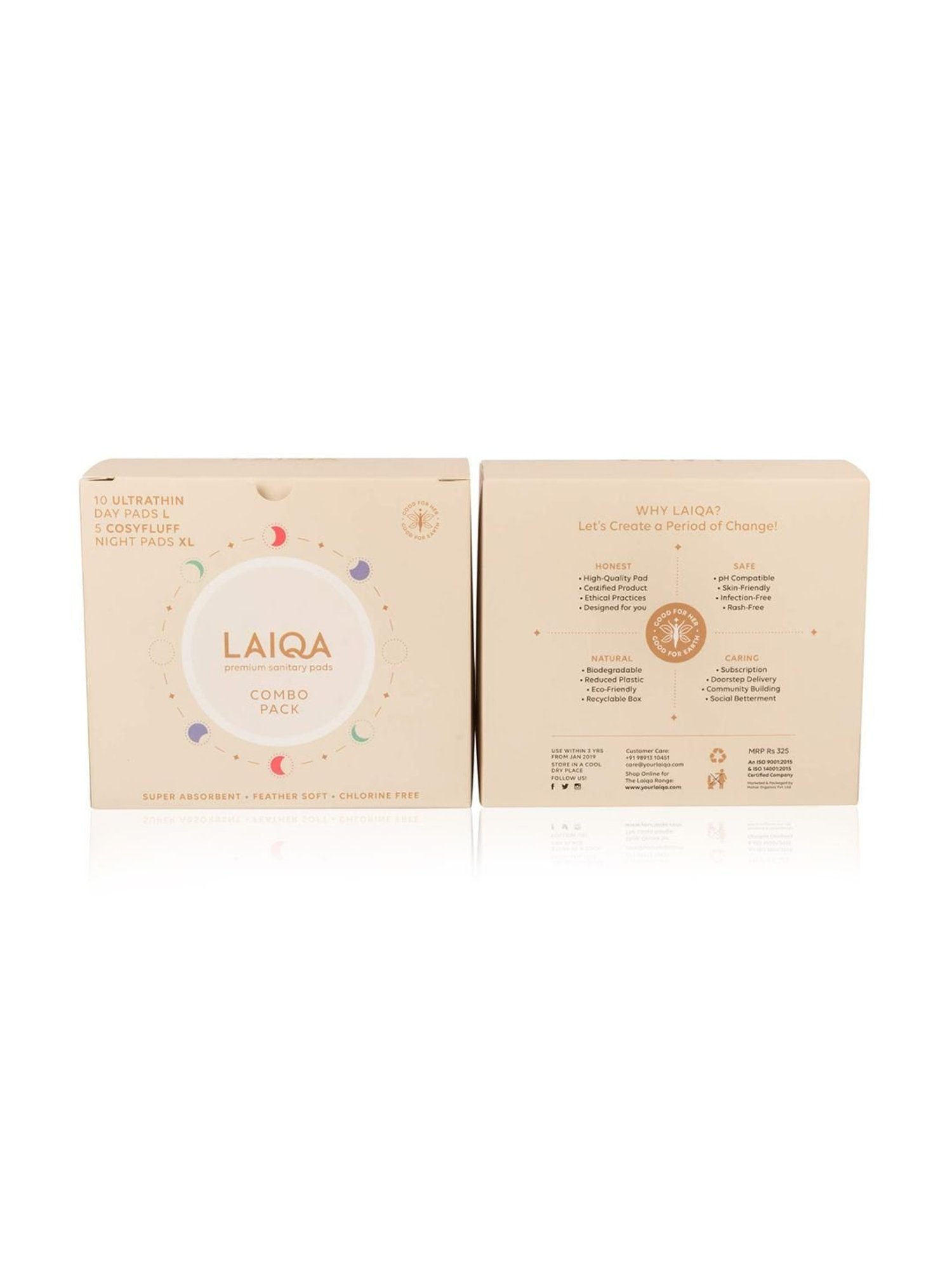 LAIQA Combo (Pack of 2) - 30 Pads