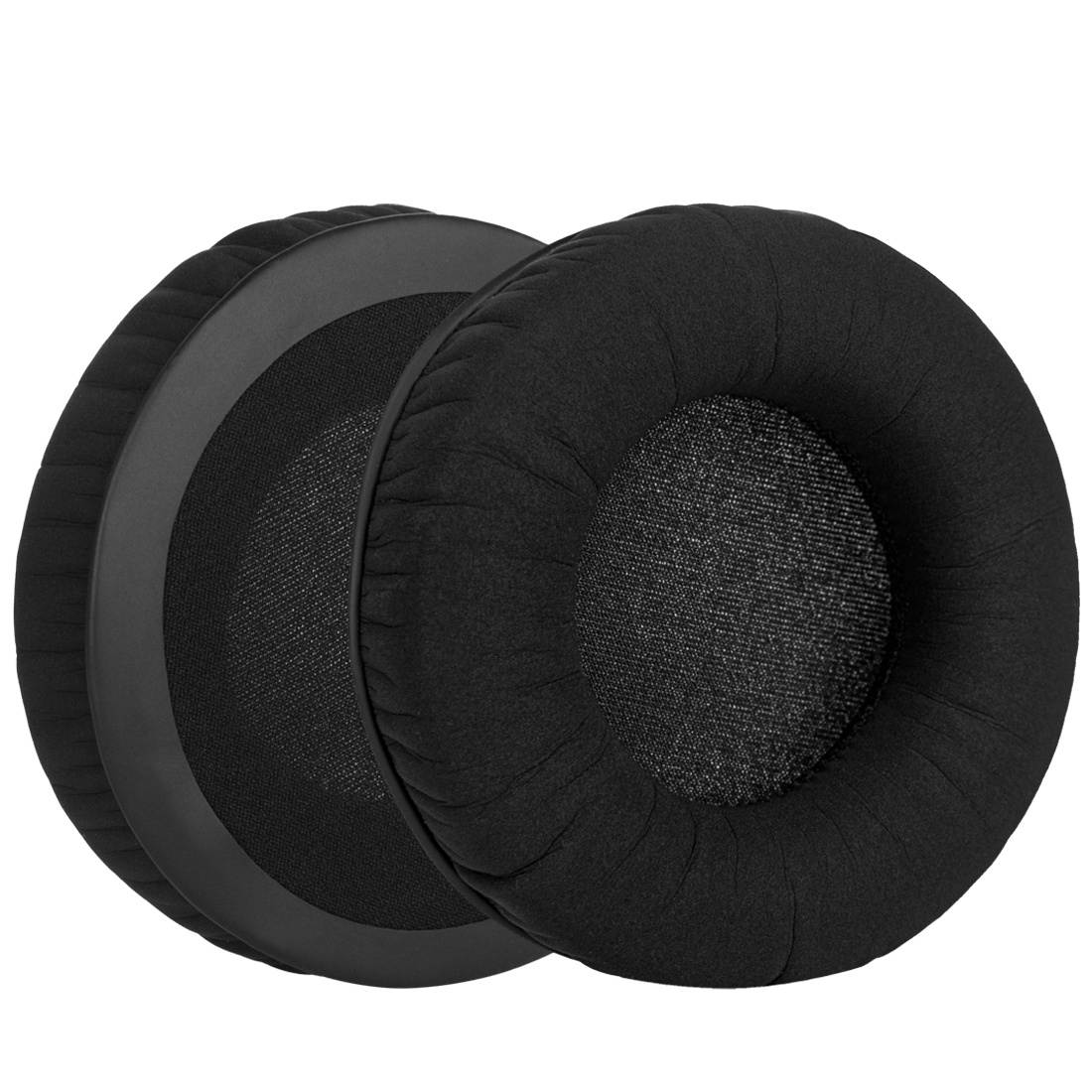 Geekria Comfort Velour Replacement Ear Pads for Sennheiser Urbanite XL Over-Ear Headphones Earpads, Headset Ear Cushion Repair Parts (Black)