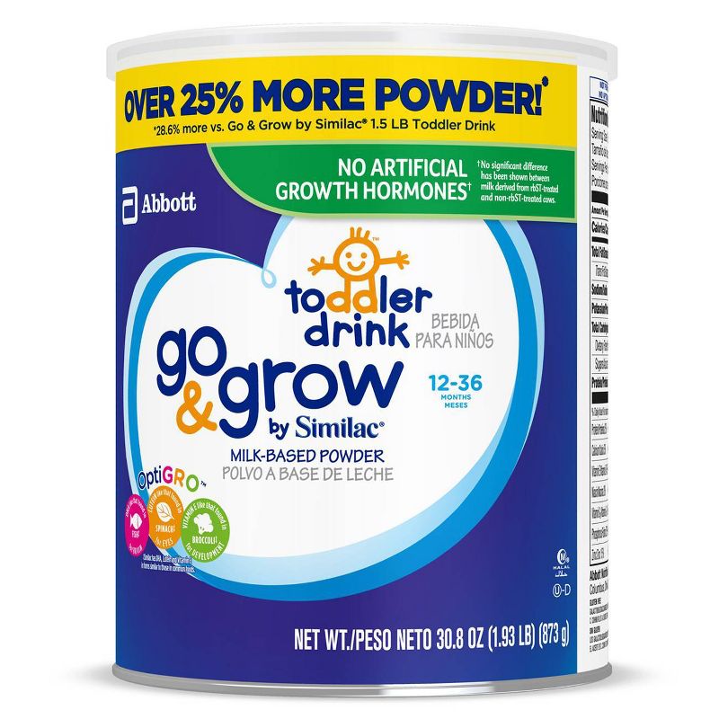 Go & Grow by Similac Toddler Drink Powder - 30.8oz