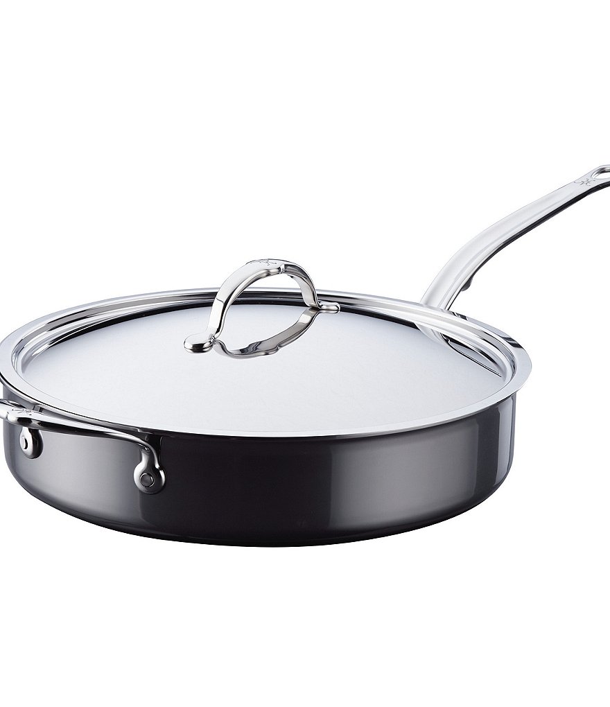 Hestan NanoBond Titanium Stainless Steel Saute Pan, 5 Quart