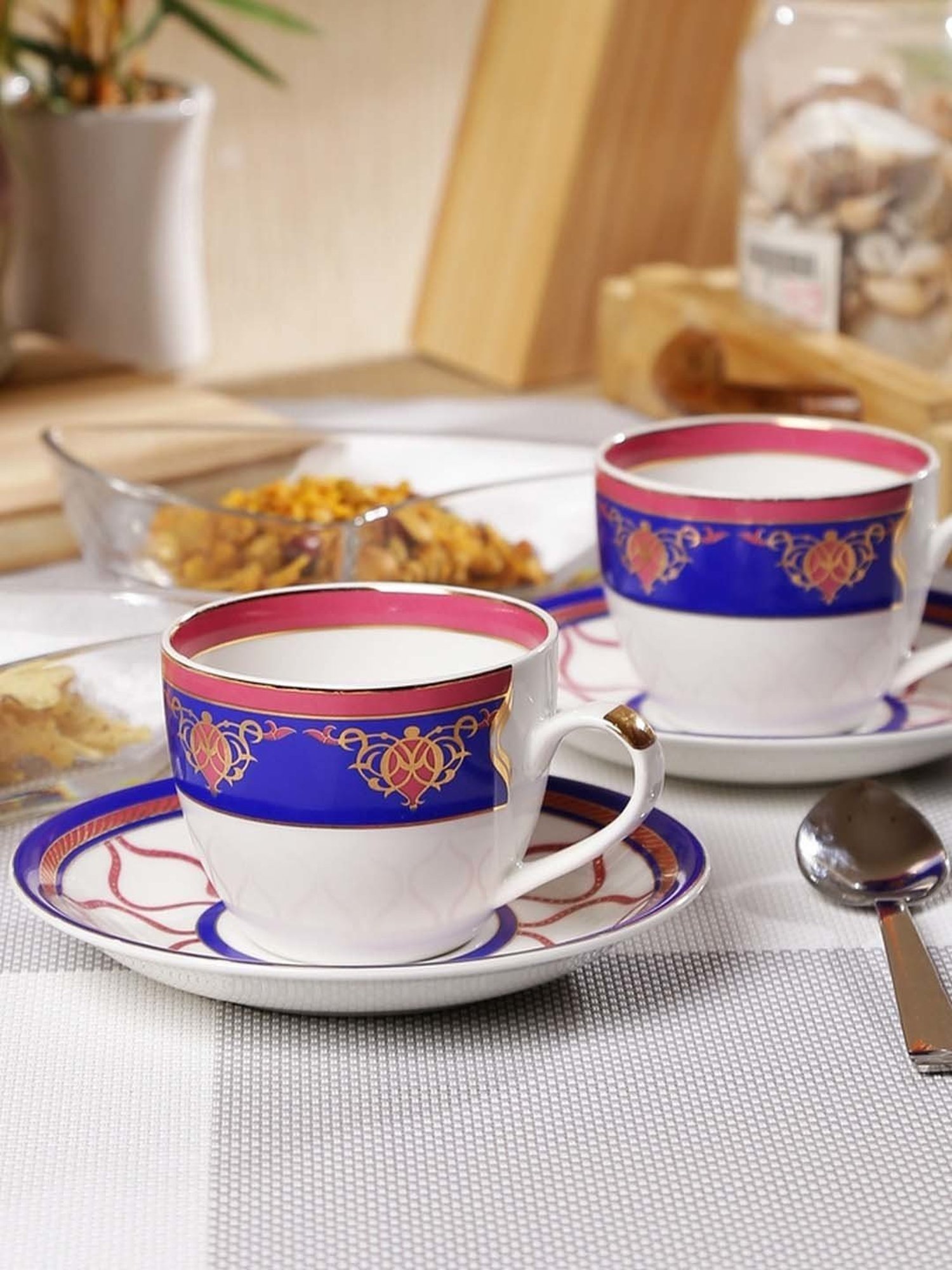 Luminarc Transparent Glass Rozana Coffee Set