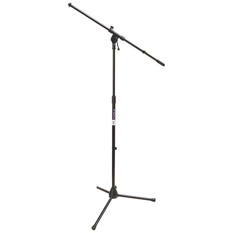Stage MS7701B Euro Boom Microphone Stand Bundle Black 3 Items