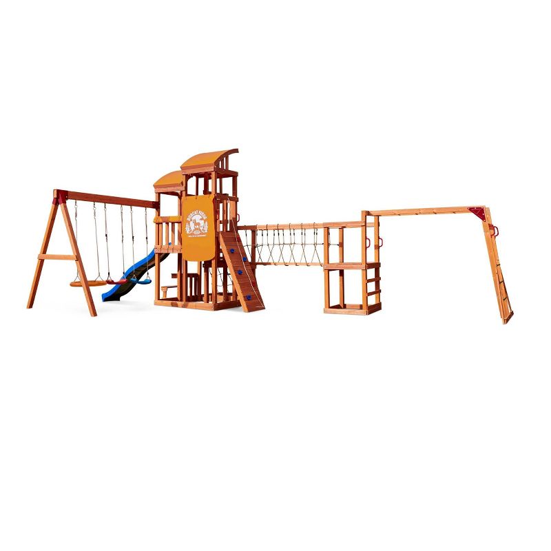 Little Tikes Real Wood Adventures Bobcat Ridge Outdoor Playset