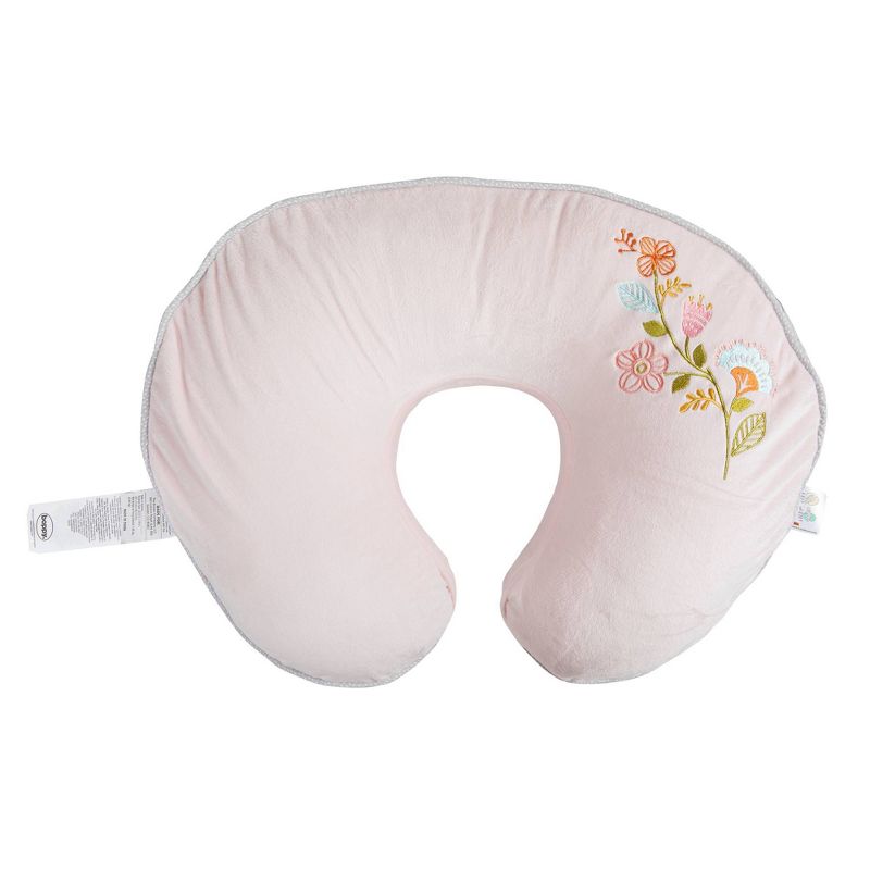 Boppy Original Nursing Pillow Cover - Gray Gold Giraffes